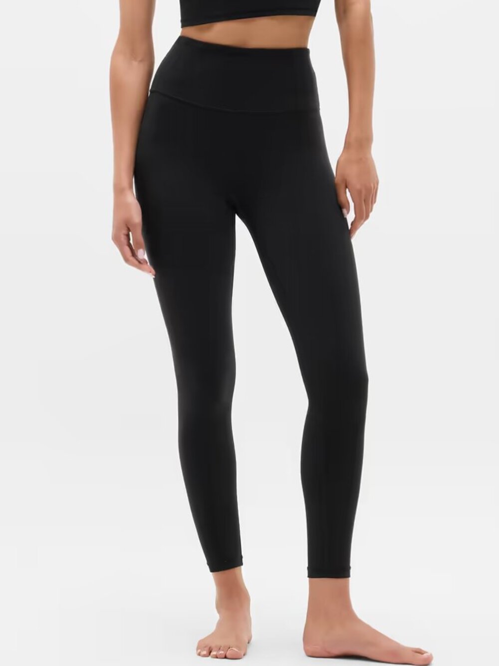 NWT Athleta Elation Ultra High Rise 7/8 Tight Leggings Black
